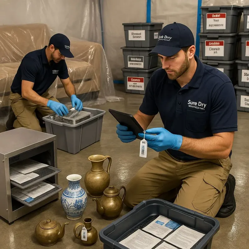 Content Protection and Restoration process in Edgemere, NY